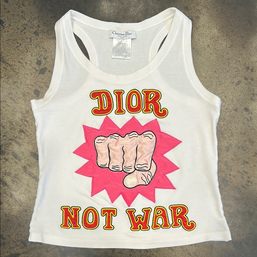 Dior Not War Tank
